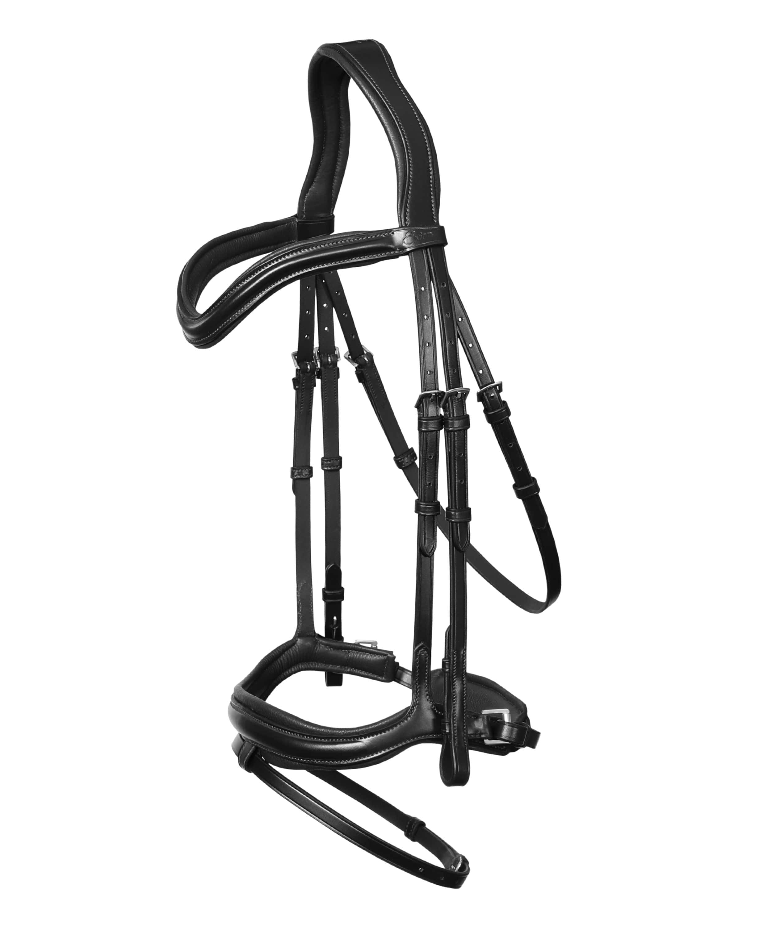 yEncase / Bridle (Black) - 構造体 ExionPro 'Ursa' Anatomic Dressage Bridle | Dressage Bridles