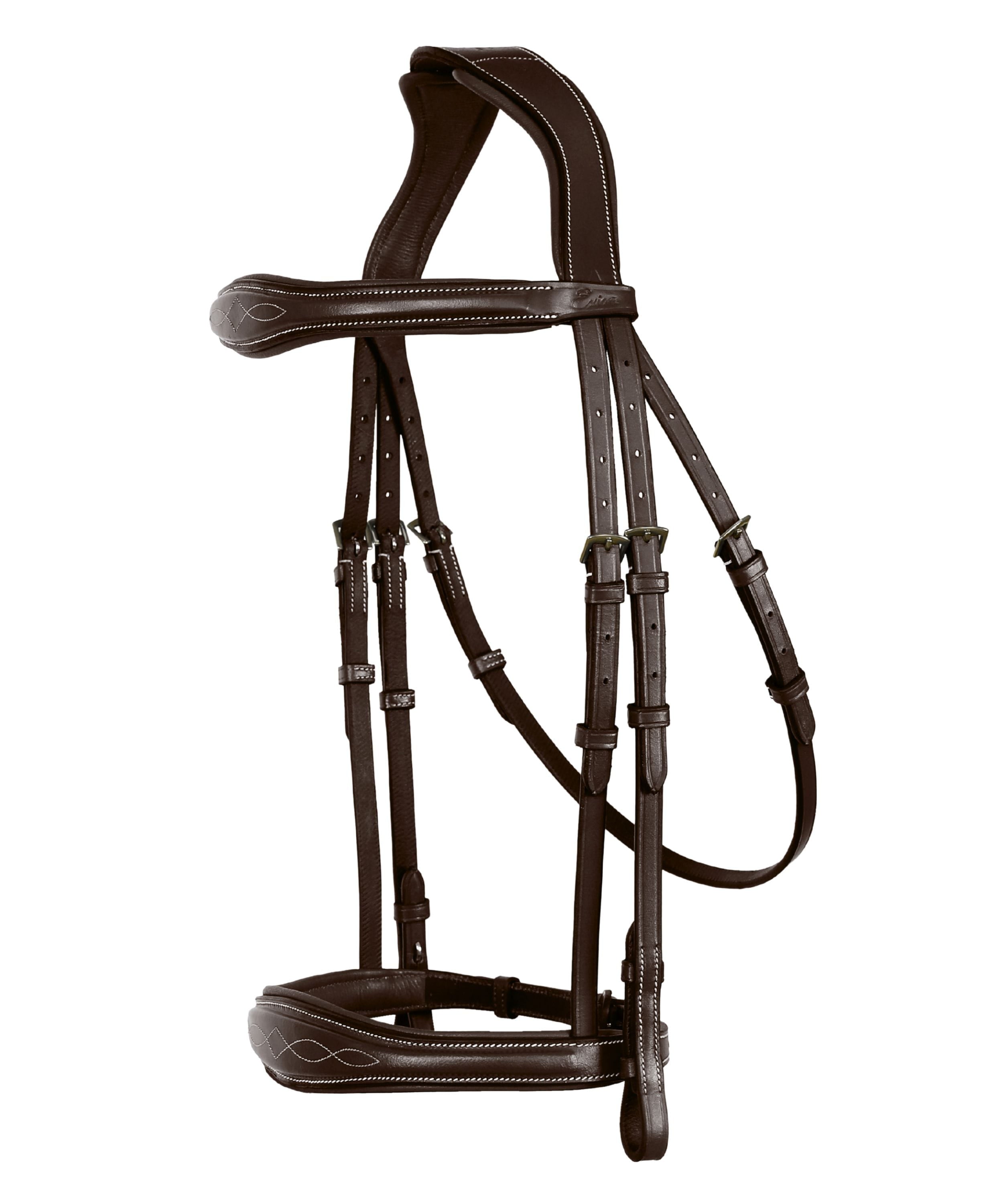 ExionPro 'Perseus' Bridle Without Flash | Jumping Bridles