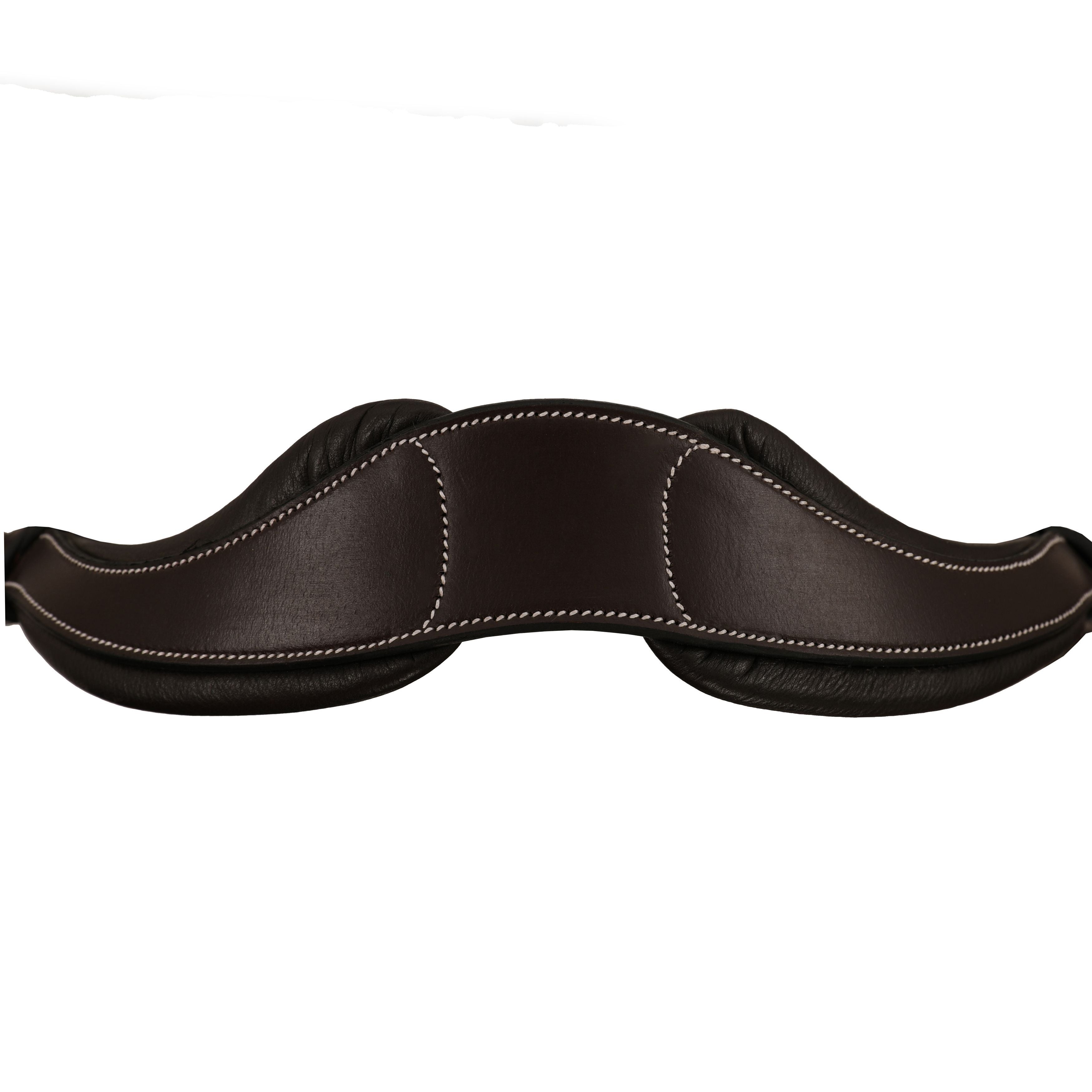 Replacement Crownpiece of ExionPro Anti-Pressure Jumping Raised Padded Fancy Wave Stitched Bridle-Crownpiece-Bridles & Reins