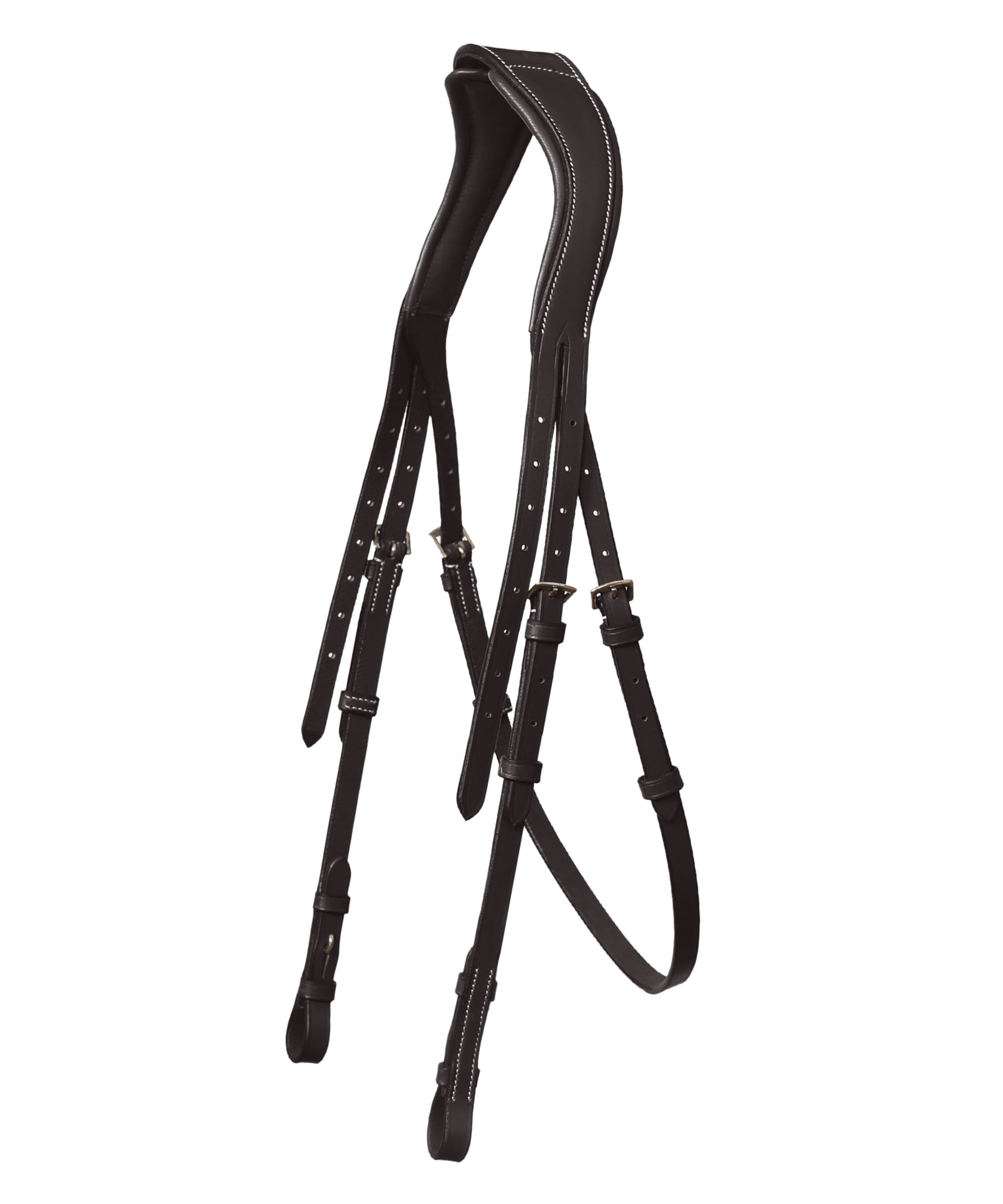 yEncase / Bridle (Black) - 構造体 ExionPro Triple Strap 'Anti-Pressure' Crownpiece | Jump Bridle