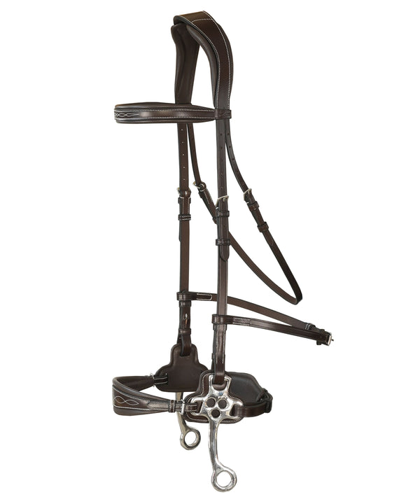 ExionPro 'Nova' Hackamore Bridle with Reins