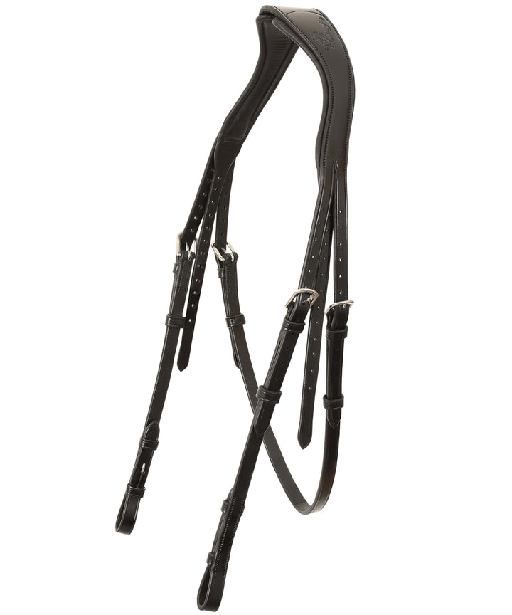 ExionPro 'Ursa' Anatomic Dressage Bridle With Reins-Bridles-Bridles & Reins