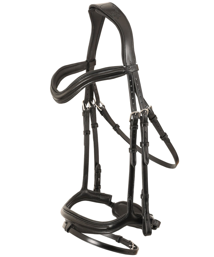 ExionPro 'Ursa' Anatomic Dressage Bridle With Reins-Bridles-Bridles & Reins