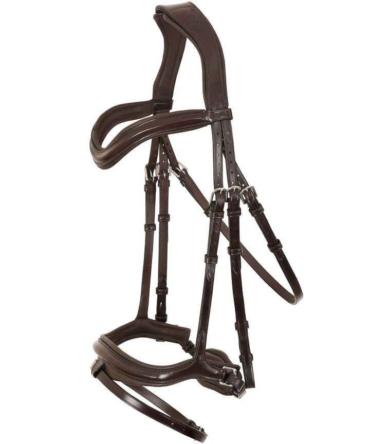 ExionPro 'Ursa' Anatomic Dressage Bridle With Reins-Bridles-Bridles & Reins