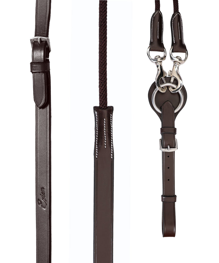 ExionPro Rope & Leather Draw Reins | Draw Reins for Horses – Bridles ...