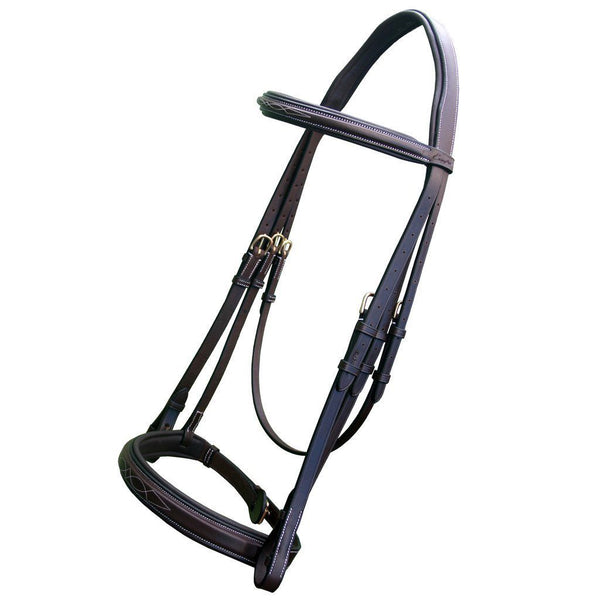 Replacement Noseband of ExionPro Padded Hunter Bridle-Nosebands-Bridles & Reins