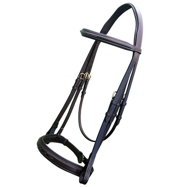 Replacement Crownpiece of ExionPro Padded Hunter Bridle-Crownpiece-Bridles & Reins