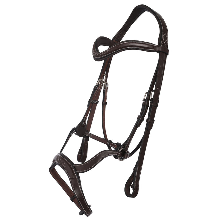 Replacement Crownpiece of ExionPro Padded Innovative Combined Flash Unique Cut Anatomical Bridle-Crownpiece-Bridles & Reins