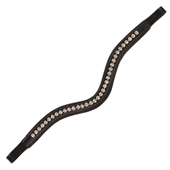 ExionPro Elegant & Attractive White Crystal Browband-Browbands-Bridles & Reins