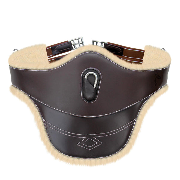 Replacement Sheepskin Padding for ExionPro Thick Lined Fancy Belly Guard Girth-Padding for Girths-Bridles & Reins