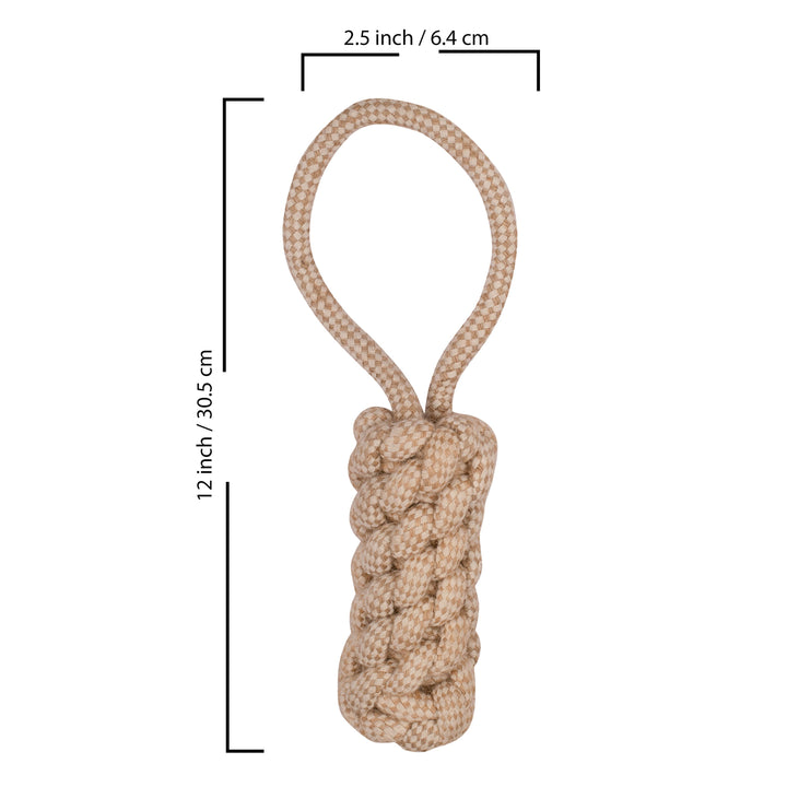 Exionpro Tough Durable Dummy Dog Chew Rope Toy, For Small to Large Dogs-Dog Toys-Bridles & Reins