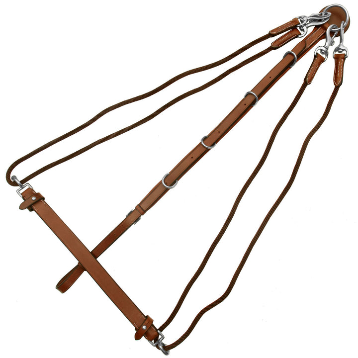ExionPro Rope De Gouge Chambon with Four D-rings-Horse Breastplates-Bridles & Reins