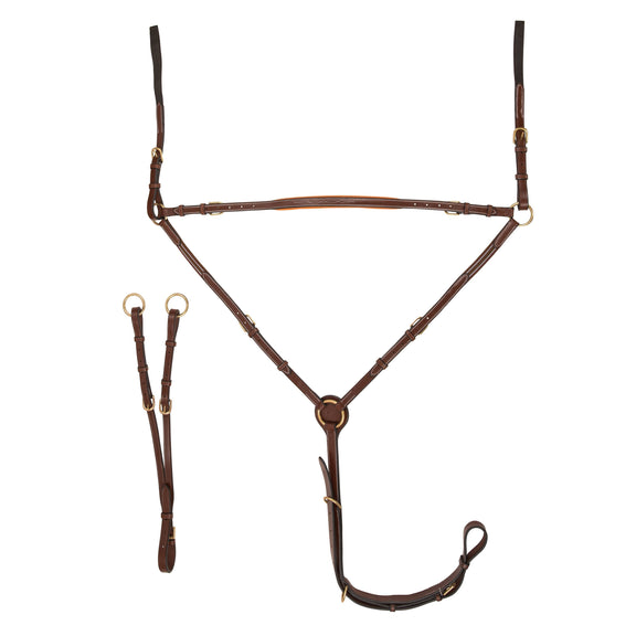 ExionPro Fancy Loop Horse Breastplate Bridles & Reins