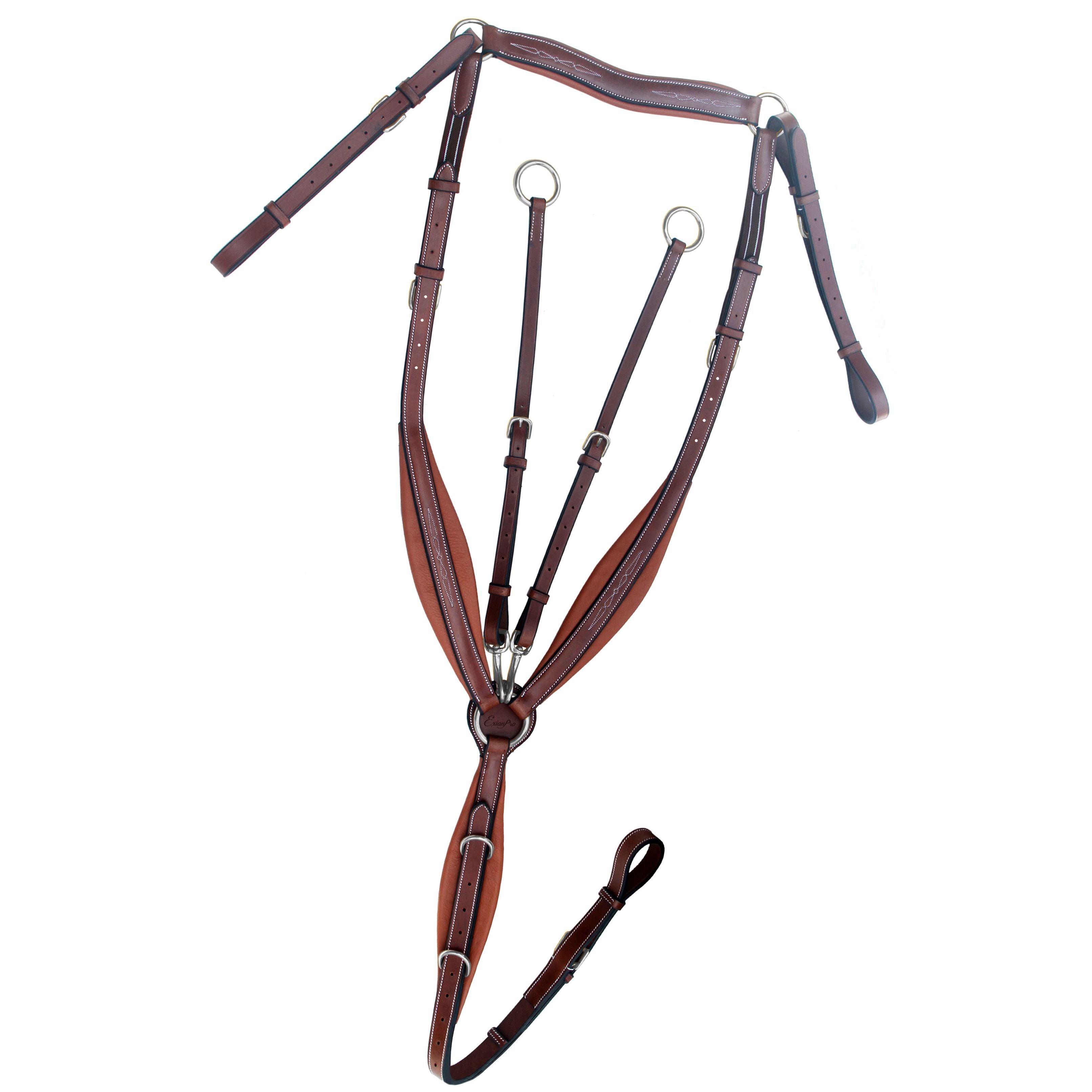 LEONE PROFESSIONAL レースアップ EU42 / 28cm ExionPro Fancy Wings Breastplate Horse | English Equine