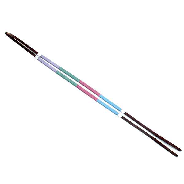 ExionPro Lilac/ Light Green/ Light Pink/ Light Blue Rubber Reins-Reins-Bridles & Reins