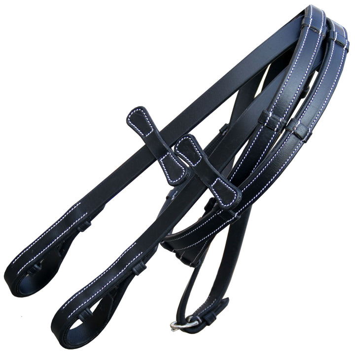 ExionPro Hunter Reins with Seven Hand Stoppers-Reins-Bridles & Reins