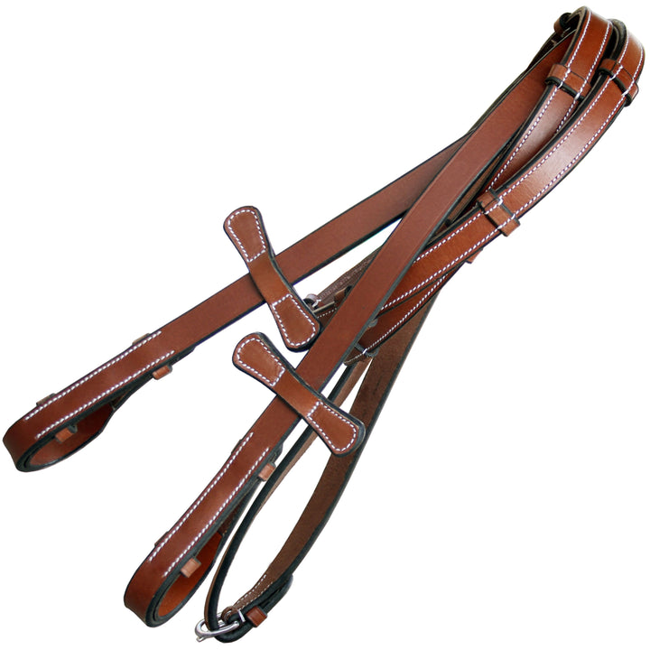 ExionPro Hunter Reins with Seven Hand Stoppers-Reins-Bridles & Reins