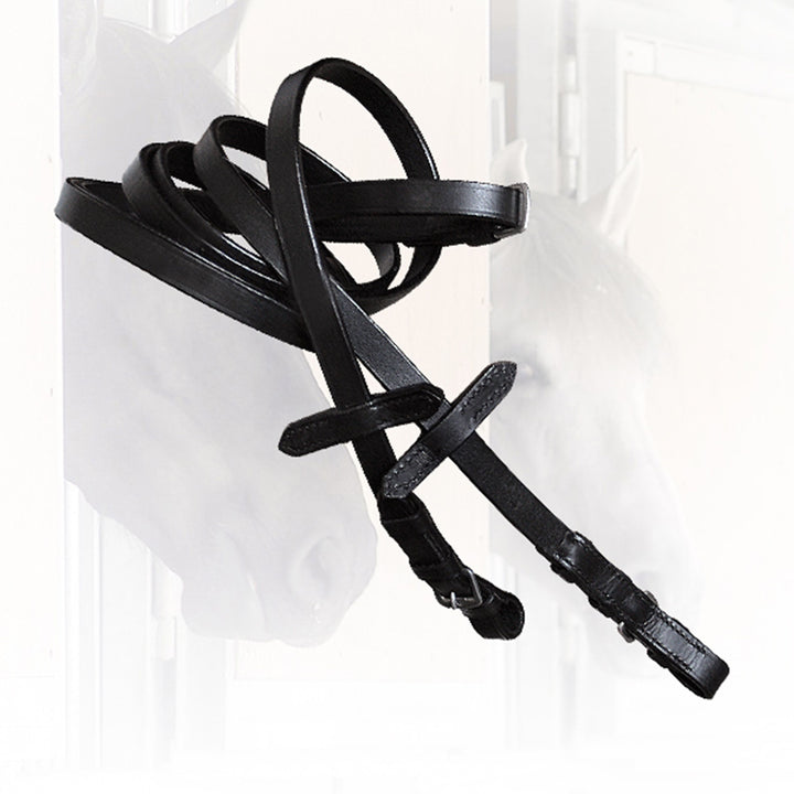 ExionPro Plain Leather Reins-Reins-Bridles & Reins