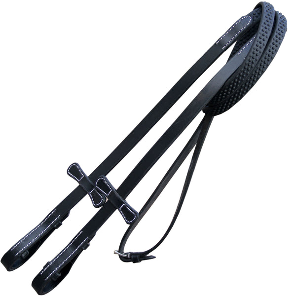 ExionPro Dotted Rubber Reins-Reins-Bridles & Reins