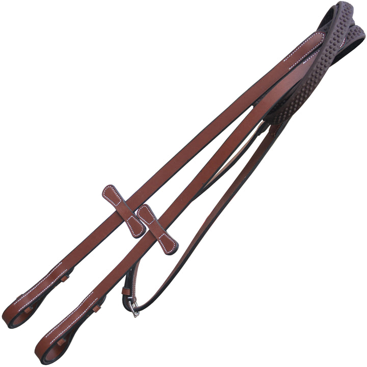 ExionPro Dotted Rubber Reins-Reins-Bridles & Reins