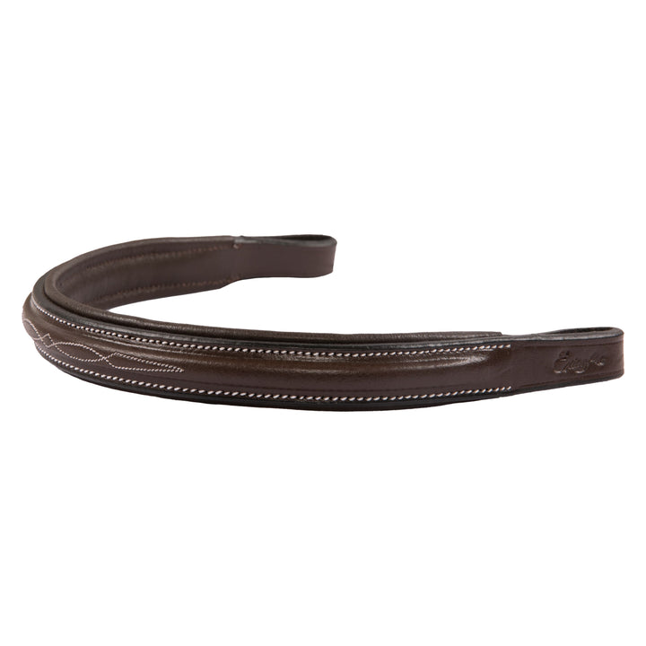 ExionPro Fancy Stitched Square Raised Padded Browband-Browbands-Bridles & Reins